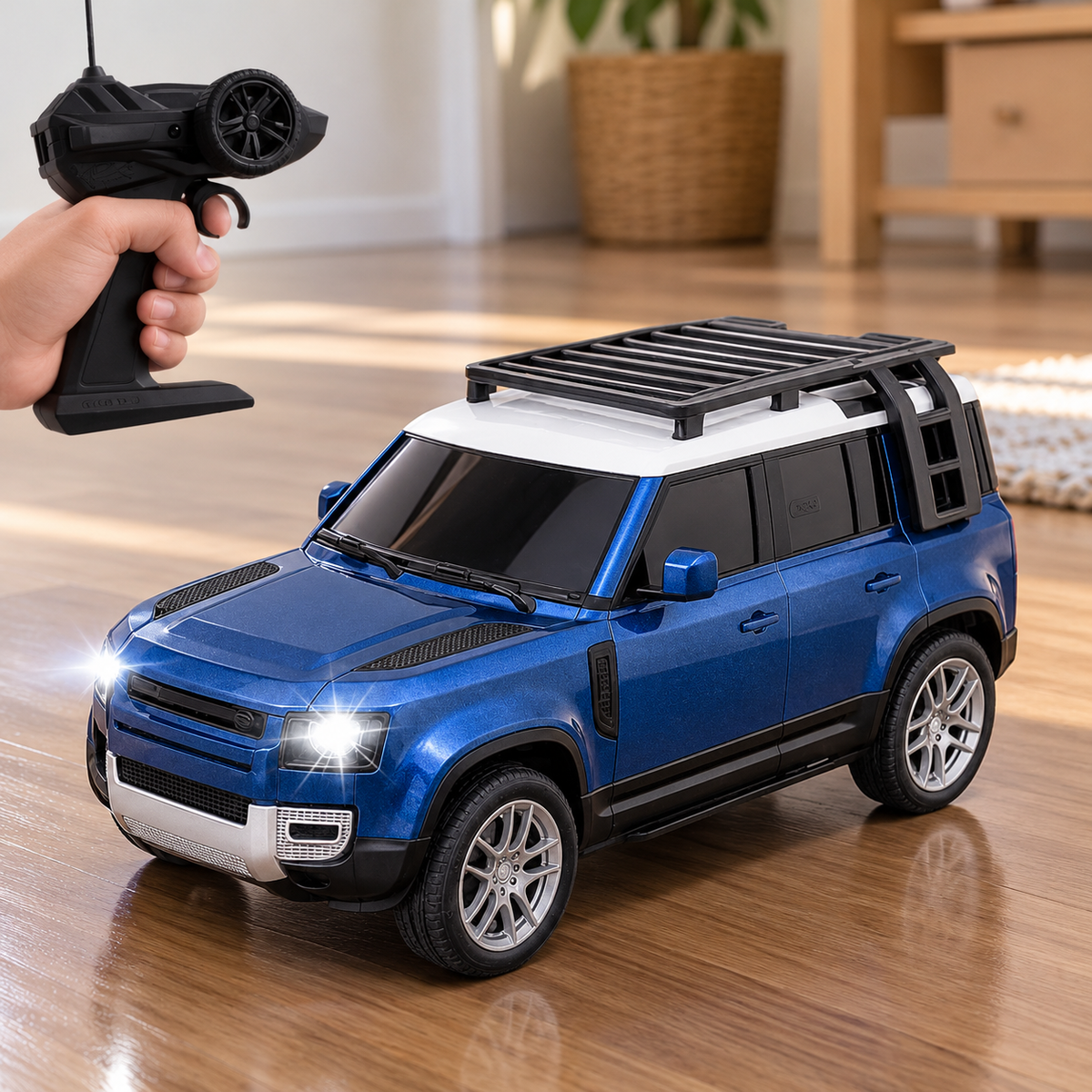 49MHz RC Land Rover Defender Model Car
