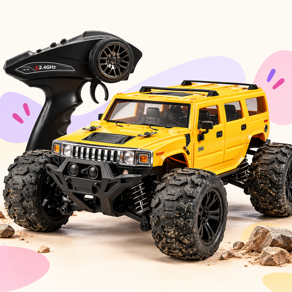1:18 RC 4x4 Hummer Off-Road Truck